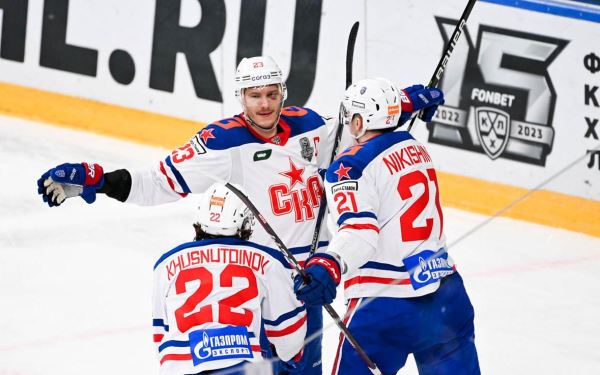 СКА в третий раз победил минское «Динамо» в плей-офф КХЛ 